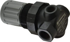 Norgren - 1/4" NPT Relief Valve - 0.7 CV Rate, 21 CFM, 100 Max psi, Knob Adjustment Actuator - Exact Tool & Supply