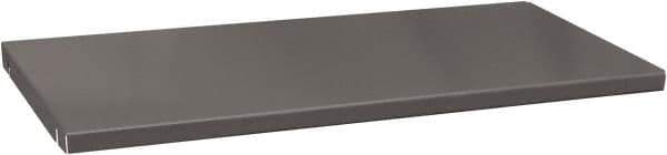 Durham - Gray, Steel, Cabinet Shelf - 35-1/2" Wide x 21-3/8" Deep x 3" High Body - Exact Tool & Supply