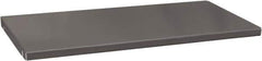 Durham - Gray, Steel, Cabinet Shelf - 35-1/2" Wide x 21-3/8" Deep x 3" High Body - Exact Tool & Supply