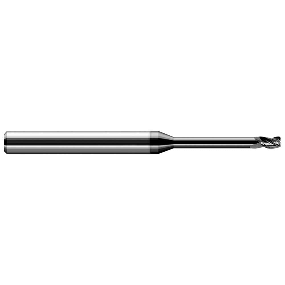 Harvey Tool - 5/64" Diam 3 Flute Solid Carbide 0.01" Corner Radius - Exact Tool & Supply