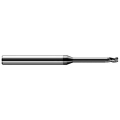 Harvey Tool - 5/64" Diam 3 Flute Solid Carbide 0.01" Corner Radius - Exact Tool & Supply