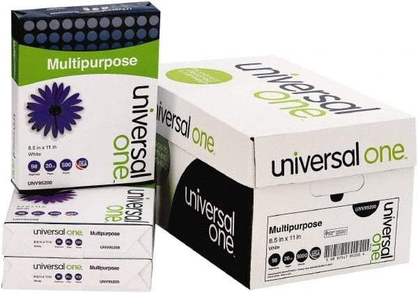 UNIVERSAL - White Copy Paper - Use with Laser Printers, Copiers, Plain Paper Fax Machines - Exact Tool & Supply