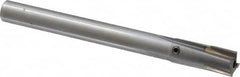 Made in USA - 7/16" Diam, 3/8" Shank, Diam, 3 Flutes, Straight Shank, Interchangeable Pilot Counterbore - Exact Tool & Supply