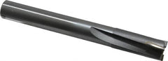 Made in USA - 9/16" Diam, 1/2" Shank, Diam, 3 Flutes, Straight Shank, Interchangeable Pilot Counterbore - Exact Tool & Supply