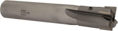 Made in USA - 1-7/16" Diam, 1-1/4" Shank, Diam, 4 Flutes, Straight Shank, Interchangeable Pilot Counterbore - Exact Tool & Supply