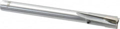 Made in USA - 7/16" Diam, 3/8" Shank, Diam, 3 Flutes, Straight Shank, Interchangeable Pilot Counterbore - Exact Tool & Supply
