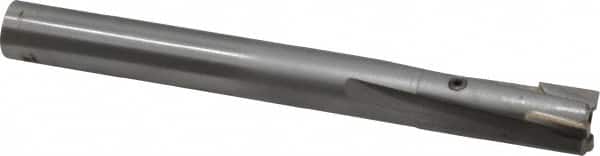 Made in USA - 1/2" Diam, 7/16" Shank, Diam, 3 Flutes, Straight Shank, Interchangeable Pilot Counterbore - Exact Tool & Supply