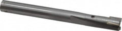 Made in USA - 1/2" Diam, 7/16" Shank, Diam, 3 Flutes, Straight Shank, Interchangeable Pilot Counterbore - Exact Tool & Supply