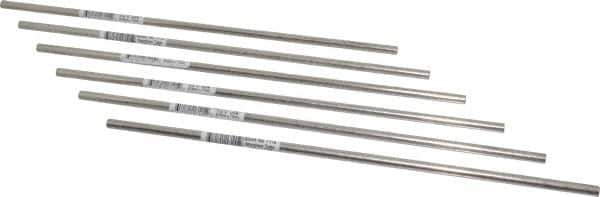 Made in USA - 1/4 Inch x 12 Inch Stainless Steel Round Tube - 0.194 Inch Inside Diameter, 0.028 Inch Wall Thickness, Type 304 - Exact Tool & Supply