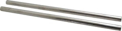 Made in USA - 1/2 Inch x 12 Inch Stainless Steel Round Tube - 0.444 Inch Inside Diameter, 0.028 Inch Wall Thickness, Type 304 - Exact Tool & Supply