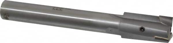 Made in USA - 1-1/16" Diam, 3/4" Shank, Diam, 3 Flutes, Straight Shank, Interchangeable Pilot Counterbore - Exact Tool & Supply