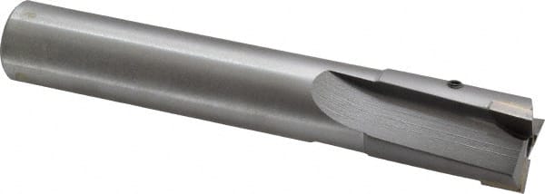 Made in USA - 1-1/8" Diam, 1" Shank, Diam, 3 Flutes, Straight Shank, Interchangeable Pilot Counterbore - Exact Tool & Supply