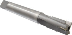 Made in USA - 1-1/16" Diam, 3 Flutes, Morse Taper Shank, Interchangeable Pilot Counterbore - Exact Tool & Supply