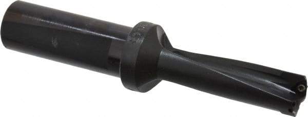 Kyocera - 1.87" Max Drill Depth, 3xD, 5/8" Diam, Indexable Insert Drill - 2 Inserts, 3/4" Shank Diam, Whistle Notch Shank - Exact Tool & Supply