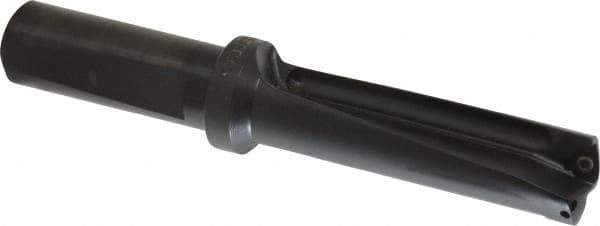 Kyocera - 2.44" Max Drill Depth, 3xD, 13/16" Diam, Indexable Insert Drill - 2 Inserts, 3/4" Shank Diam, Whistle Notch Shank - Exact Tool & Supply