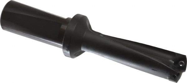 Kyocera - 2.81" Max Drill Depth, 3xD, 15/16" Diam, Indexable Insert Drill - 2 Inserts, 1" Shank Diam, Whistle Notch Shank - Exact Tool & Supply