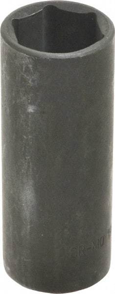 Blackhawk by Proto - 3/8" Drive 19mm Deep Impact Socket - 6 Points, 2-13/16" OAL - Exact Tool & Supply