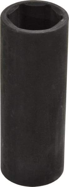 Blackhawk by Proto - 1/2" Drive 21mm Deep Impact Socket - 6 Points, 3-5/16" OAL - Exact Tool & Supply