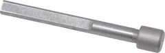 Made in USA - 1/4" Head Diam, 5/32" Shank Diam, Counterbore Pilot - Bright Finish, Carbon Steel - Exact Tool & Supply