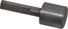 Made in USA - 1-1/16" Head Diam, 7/16" Shank Diam, Counterbore Pilot - Carbon Steel - Exact Tool & Supply