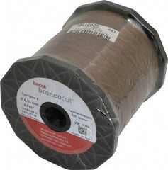 GISCO - Copper CuZn50 Coated, Half Hard Grade Electrical Discharge Machining (EDM) Wire - 480 - 520 N per sq. mm Tensile Strength, Bronco Cut X Series - Exact Tool & Supply