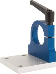 Made in USA - 2 Positions, CAT40, BT40 Compatible Tool Holder Tightening Fixture - 4" Base Length - Exact Tool & Supply