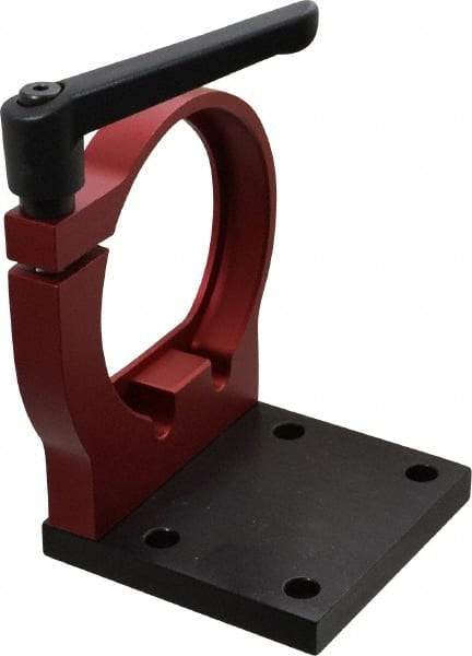 Made in USA - 2 Positions, CAT50 Compatible Tool Holder Tightening Fixture - 4" Base Length - Exact Tool & Supply