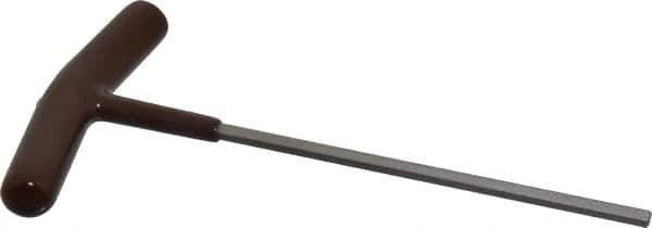 Paramount - 5/32" Hex, T-Handle Cushion Grip, Hex Key - 6" OAL, Steel, Inch System of Measurement - Exact Tool & Supply