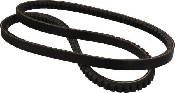 Browning - Section BX, 21/32" Wide, 56" Outside Length, Gripnotch V-Belt - Rubber Compound, Gripnotch, No. BX53 - Exact Tool & Supply