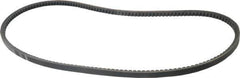 Browning - Section BX, 21/32" Wide, 59" Outside Length, Gripnotch V-Belt - Rubber Compound, Gripnotch, No. BX56 - Exact Tool & Supply