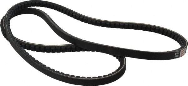 Browning - Section BX, 21/32" Wide, 70" Outside Length, Gripnotch V-Belt - Rubber Compound, Gripnotch, No. BX67 - Exact Tool & Supply