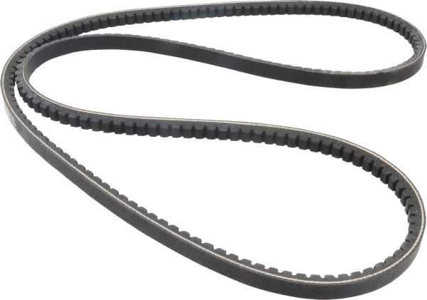 Browning - Section BX, 21/32" Wide, 73" Outside Length, Gripnotch V-Belt - Rubber Compound, Gripnotch, No. BX70 - Exact Tool & Supply