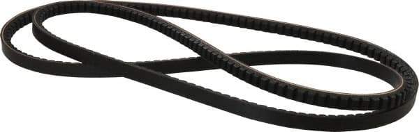 Browning - Section BX, 21/32" Wide, 86" Outside Length, Gripnotch V-Belt - Rubber Compound, Gripnotch, No. BX83 - Exact Tool & Supply