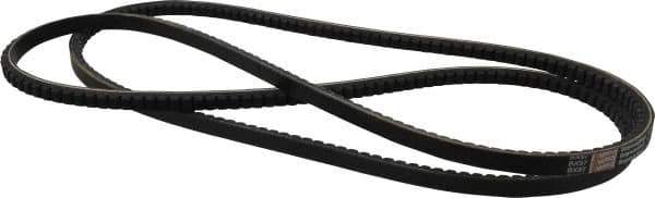 Browning - Section BX, 21/32" Wide, 100" Outside Length, Gripnotch V-Belt - Rubber Compound, Gripnotch, No. BX97 - Exact Tool & Supply