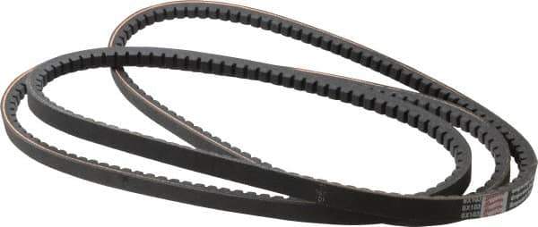 Browning - Section BX, 21/32" Wide, 106" Outside Length, Gripnotch V-Belt - Rubber Compound, Gripnotch, No. BX103 - Exact Tool & Supply