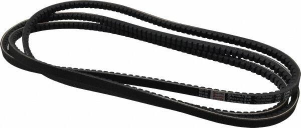 Browning - Section BX, 21/32" Wide, 139" Outside Length, Gripnotch V-Belt - Rubber Compound, Gripnotch, No. BX136 - Exact Tool & Supply