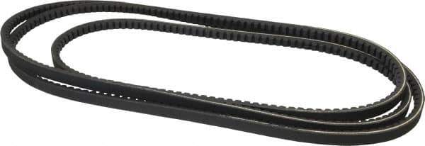 Browning - Section BX, 21/32" Wide, 147" Outside Length, Gripnotch V-Belt - Rubber Compound, Gripnotch, No. BX144 - Exact Tool & Supply
