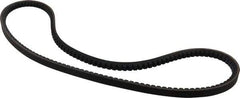 Browning - Section BX, 21/32" Wide, 52" Outside Length, Gripnotch V-Belt - Rubber Compound, Gripnotch, No. BX49 - Exact Tool & Supply
