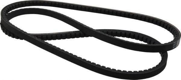 Browning - Section BX, 21/32" Wide, 75" Outside Length, Gripnotch V-Belt - Rubber Compound, Gripnotch, No. BX72 - Exact Tool & Supply
