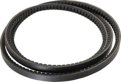 Browning - Section BX, 21/32" Wide, 94" Outside Length, Gripnotch V-Belt - Rubber Compound, Gripnotch, No. BX91 - Exact Tool & Supply