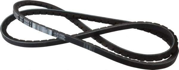 Browning - Section 5VX, 5/8" Wide, 80" Outside Length, Gripnotch V-Belt - Rubber Compound, 358 Gripnotch, No. 5VX800 - Exact Tool & Supply