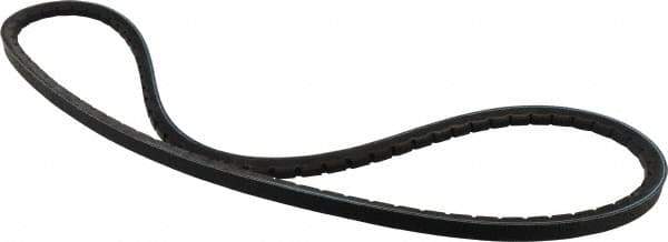 Browning - Section 5VX, 5/8" Wide, 59" Outside Length, Gripnotch V-Belt - Rubber Compound, 358 Gripnotch, No. 5VX590 - Exact Tool & Supply