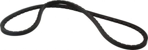 Browning - Section 3VX, 3/8" Wide, 38" Outside Length, Gripnotch V-Belt - Rubber Compound, 358 Gripnotch, No. 3VX375 - Exact Tool & Supply