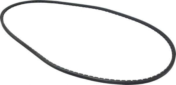 Browning - Section 3VX, 3/8" Wide, 53" Outside Length, Gripnotch V-Belt - Rubber Compound, 358 Gripnotch, No. 3VX530 - Exact Tool & Supply