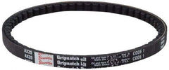 Browning - Section AX, 1/2" Wide, 86" Outside Length, Gripnotch V-Belt - Rubber Compound, Gripnotch, No. AX86 - Exact Tool & Supply