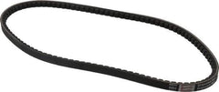 Browning - Section AX, 1/2" Wide, 36" Outside Length, Gripnotch V-Belt - Rubber Compound, Gripnotch, No. AX34 - Exact Tool & Supply