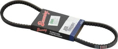 Browning - Section AX, 1/2" Wide, 37" Outside Length, Gripnotch V-Belt - Rubber Compound, Gripnotch, No. AX35 - Exact Tool & Supply