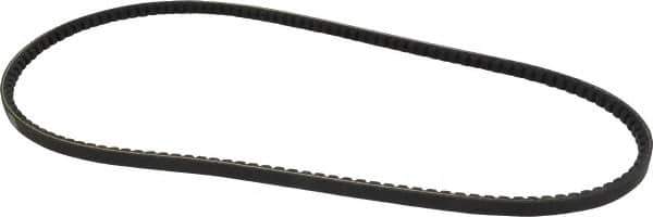 Browning - Section AX, 1/2" Wide, 48" Outside Length, Gripnotch V-Belt - Rubber Compound, Gripnotch, No. AX46 - Exact Tool & Supply