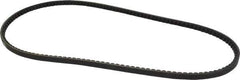 Browning - Section AX, 1/2" Wide, 48" Outside Length, Gripnotch V-Belt - Rubber Compound, Gripnotch, No. AX46 - Exact Tool & Supply