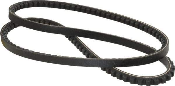 Browning - Section AX, 1/2" Wide, 53" Outside Length, Gripnotch V-Belt - Rubber Compound, Gripnotch, No. AX51 - Exact Tool & Supply